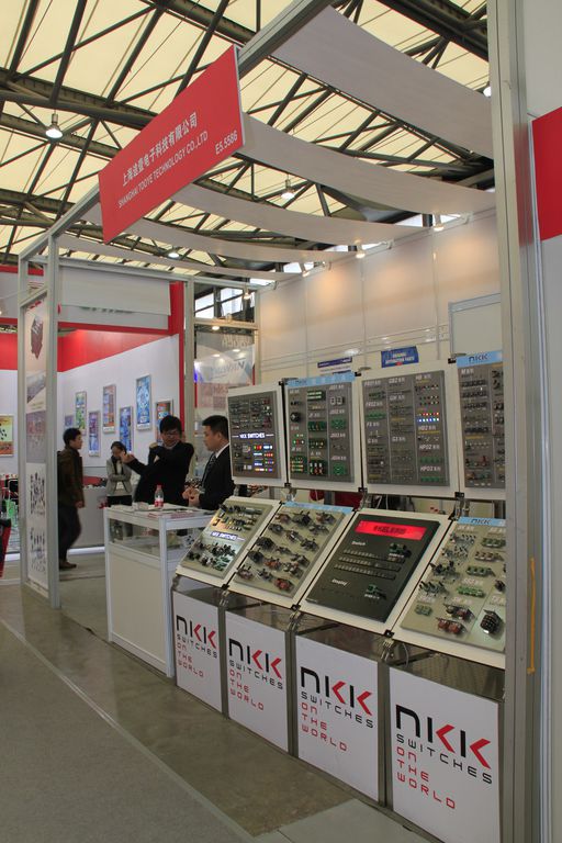 日本nkk开关携手NKK开关代理商参加2015慕尼黑上海电子展electronica China